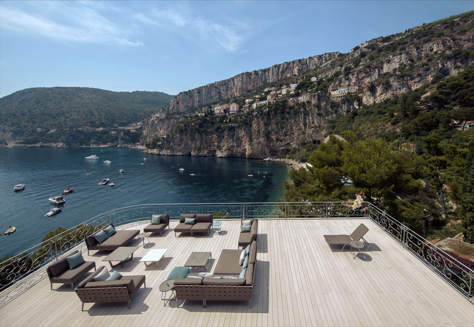 Villa Mala — THE COAST BELOW, CAP FERRAT AND MONACO BEYOND